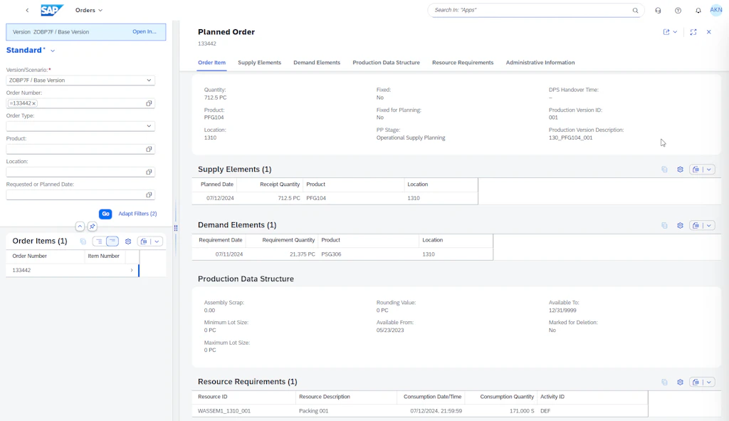 Five selected features of the 2408 upgrade of SAP IBP | Implement